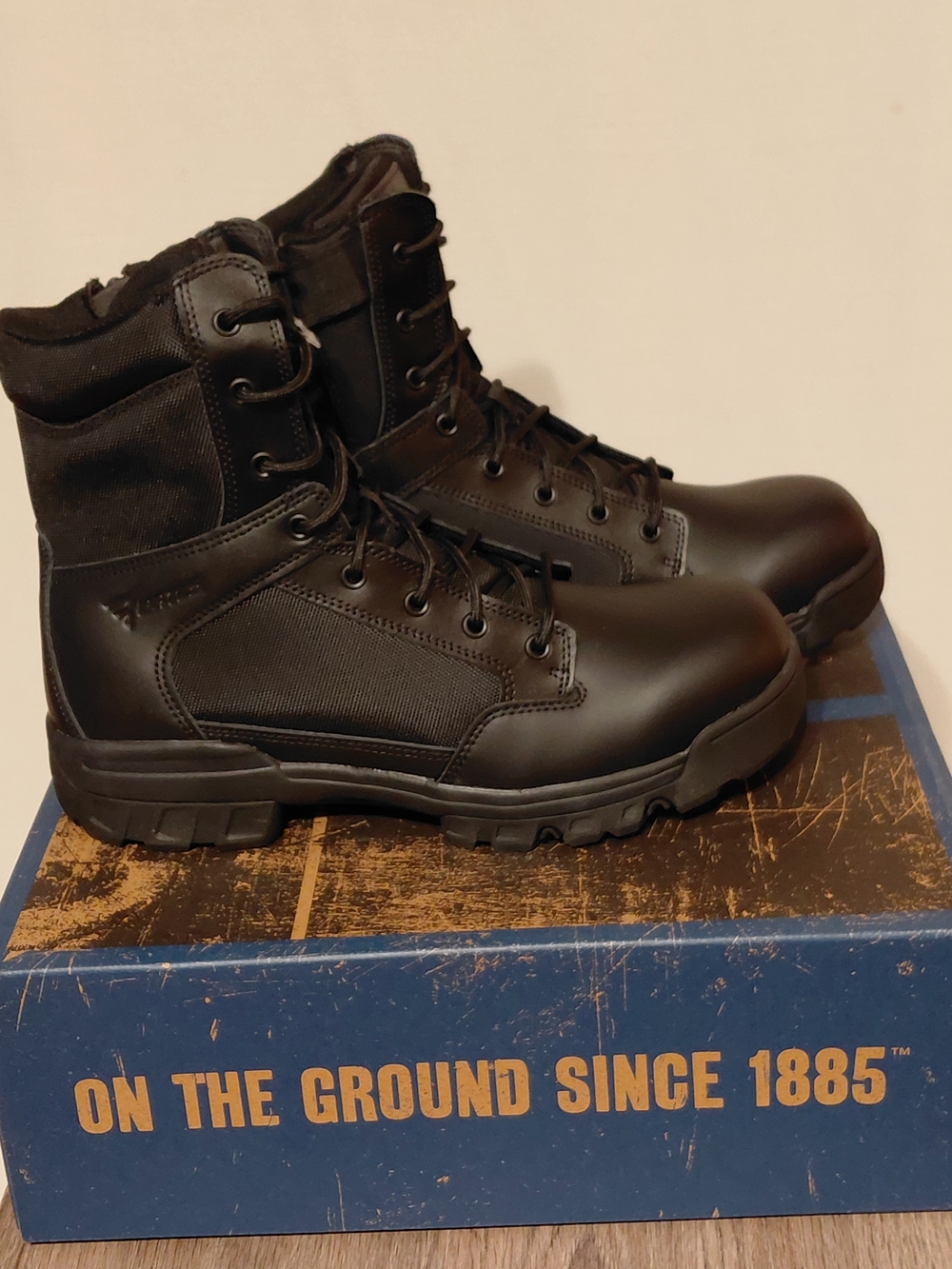 Men's Bates Tac Sport Boots 8" Zip E24800 Tactical Duty Boot Soft Toe Black